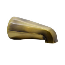 Westbrass E531-1F-06 5-1/4"""" standaard frontaansluiting kuipuitloop antiek messing