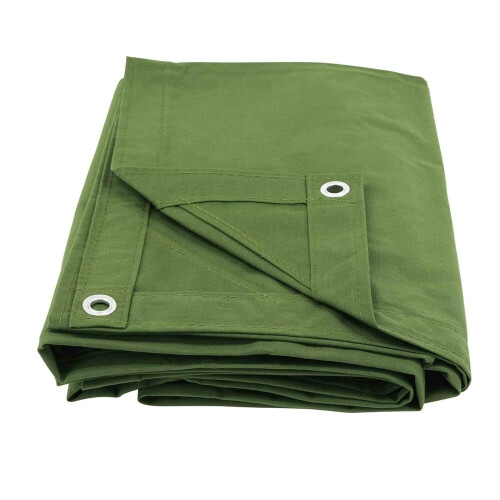 Mytee Products 10' x 12' Πράσινη Τέντα Καμβά 12oz Ανθεκτική στο Νερό
