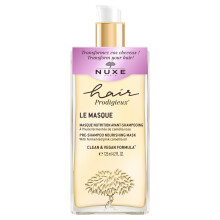 Mscara nutritiva de pre-shampoo para el cabello nuxe. Tratamiento intenso de reparacin y brillo con jojoba y argn de silicio sin silicio 4.2 fl oz