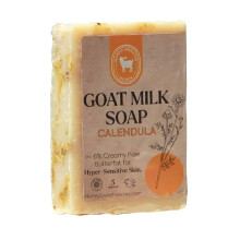 Honey Sweetie Acres Calendula Goat Milk Soap - Handmade 5 oz Bar Made with Natural Ingredients Moisturizing & Gentle Made in the USA