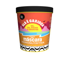 Máscara - Lola - Ella es Carioca - 450Gr - Color Naranja - Tipo: Máscara