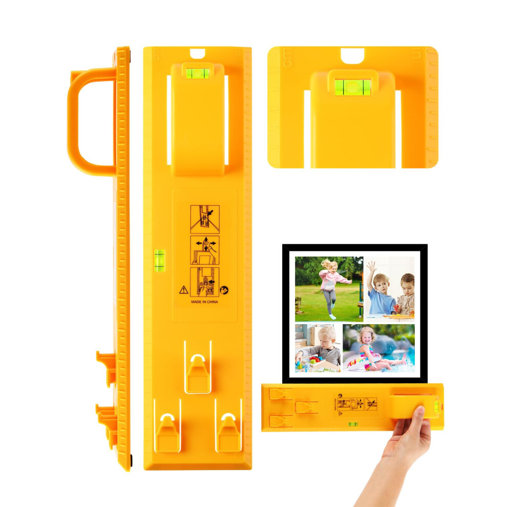 Stalishare Bildaufh Ngewerkzeug Mit Wasserwaage, Goodsnova Bildaufh Ngewerkzeug Zum Einfachen Markieren Der Position, Wandaufh Nger-Hilfshilfe F-image