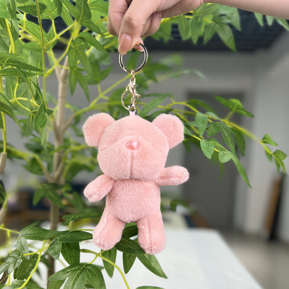 (Style E) Fun Playful And Plush Bear Keychain With Ultra Soft Fabric For Perfect Gifts-image-OPC-PGTFTDB-NEW