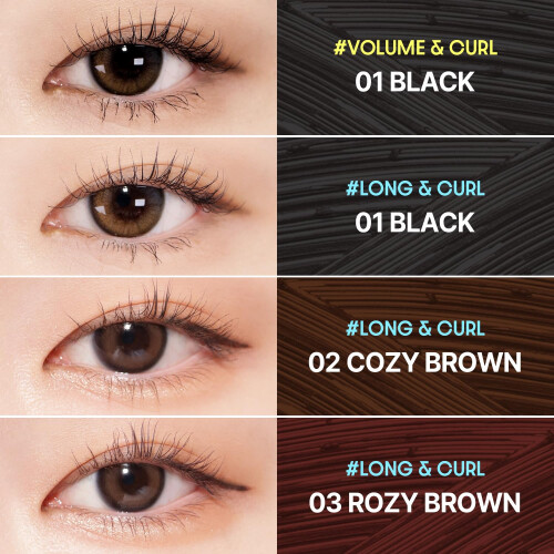Cosnori, Perfect Setting Mascara, 0,24 fl oz (7 ml) 2