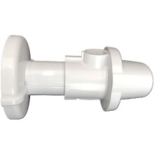 TapCap Bathroom Decor Escutcheon Plate | Plumbing Cover Plates for Pedestal Sink & Toilet Fill Valve Water Shut Off Valve. Works w/Toilet Water Suppl