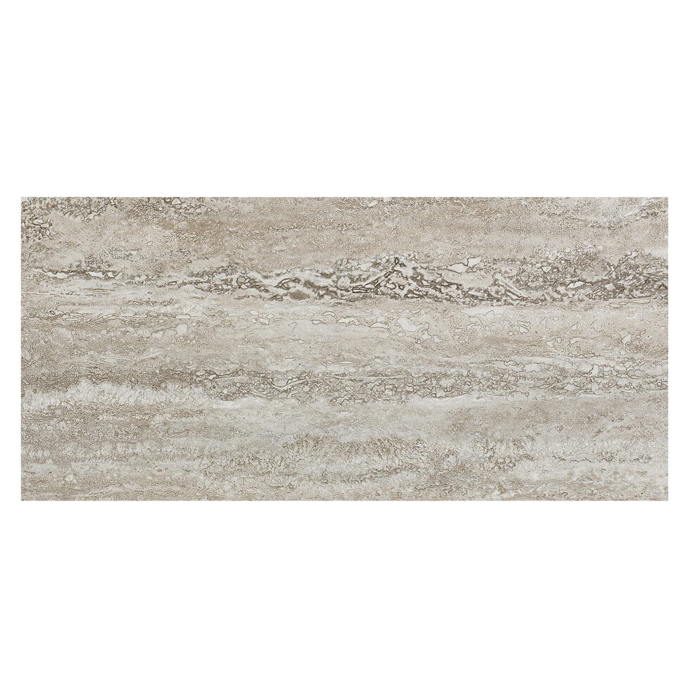 Palisade Interlocking Vinyl Waterproof Wall/Backsplash Tiles For Kitchen Or Bathroom In Grecian Earth (4.5X11 In. Sample) 764890145943