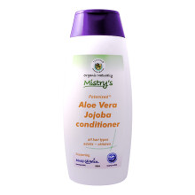 Mistry's Aloe Vera Jojoba Conditioner 200ml - Natural Hair Care Gentle Strengthening & Nourishing - Suitable for All Ages and Hair Types Additive