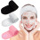 Whaline Σαπούνι Σαμπουάν Κεφαλής Makeup Wrap Head Τεμάχια 3 (Λευκό, Μαύρο, Ροζ) 1
