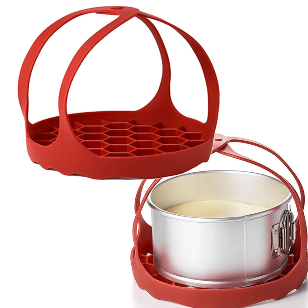 Lingue En Silicone Pour Casseroles Et Po Les P Tisserie (Taille Rouge : 6,5 Pouces)-image