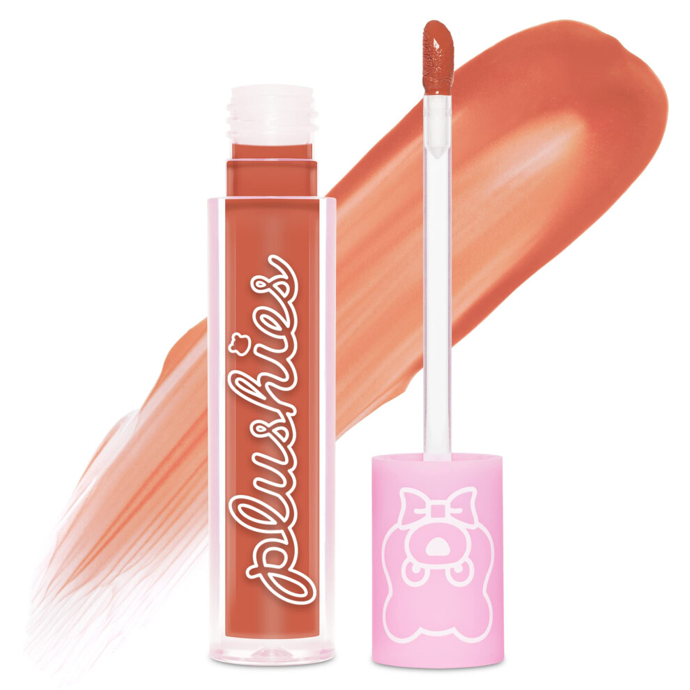 Lime Crime Plushies Soft Matte Lipstick  Butterscotch (Sheer Golden Brown) - Blackberry Candy Scent - Plush  Long Lasting & High Comfort for All-Day W