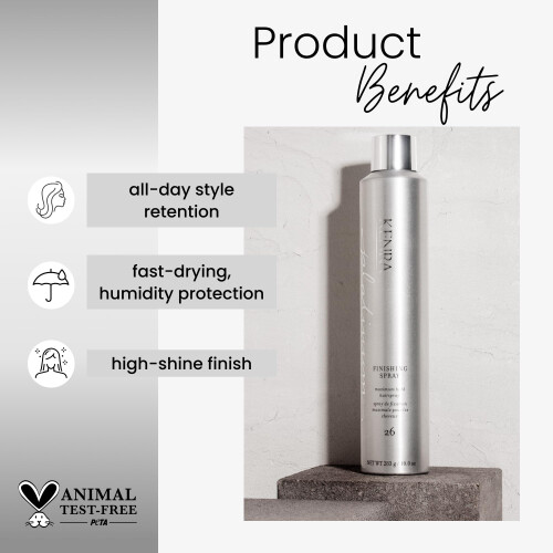 Kenra Platinum Finishing Spray 26 50% | Σπρέι Μαλλιών Μεγίστης Στήριξης | Γρήγορης Ξήρανσης 1