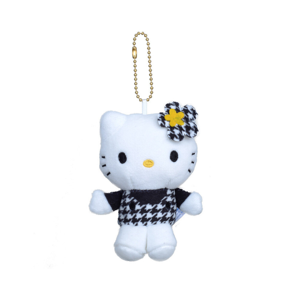(Black Leopard ) Kitty Sanrio Hello Baby Clothes Cute Keychain Plush Toy Cartoon Gift Cat Doll-image-OPC-PGTFYPX-NEW