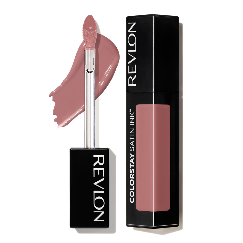 Revlon ColorStay Satin Ink Liquid Lipstick  Longwear Rich Lip Colors  Formulated with Black Currant Seed Oil  007 Partner in Crime  0.17 fl oz