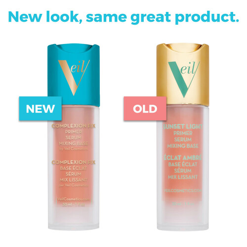 Veil Cosmetics Primer 3 σε 1 - Ορός, Βάση, Πρίντερ - Μειώνει τους Πόρους - Ενυδατώνει & Λαμπρύνει 1