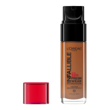 LOr?al Paris Makeup Ufejlbarlig Op til 32 timers Fresh Wear Lightwear Foundation 515 Kobber 1 Fl Oz Emballage kan variere