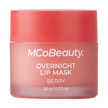MCoBeauty Overnight Lip Mask - Berry Hydraterende Lippenbalsem Vegan Cruelty Free Cosmetics