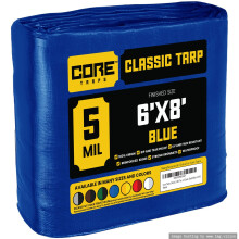Core Tarps Classic 5 mil couvercle de bache impermeable UV resistant aux UV Rip et a l'epreuve Poly bache