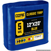 Core Tarps Classic 5 mil couvercle de bache impermeable UV resistant aux UV Rip et a l'epreuve Poly bache