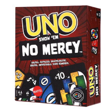 (Brown) Uno Show Em No Mercy Poker Card Board Game Family Party Toy Educational Prop