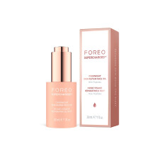 Foreo Supercharged Overnight Skin Repair Face Oil - Organic E -vitaminolie med avocado & camellia olie - nærende ansigtsolie til strålende glat h