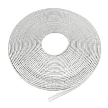 InstaTrim Peel and Stick Trim - Flexibele zelfklevende kittape voor muren, vloeren, toonbanken, tegels en meer - Wit 1/2 inch bij 50 ft zelfklevende