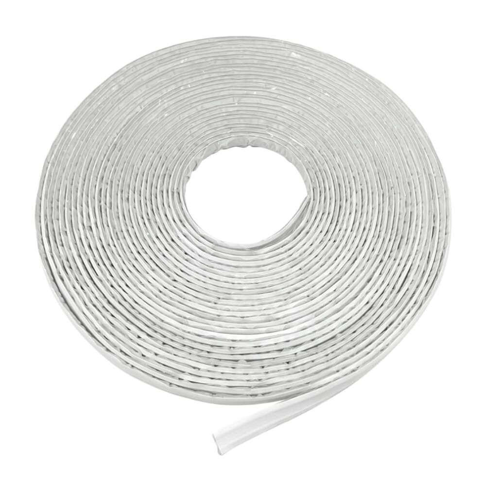 Instatrim Peel And Stick Trim - Flexible Adhesive Caulk Tape For Walls Floors Counters Tile & More - White 1/2 In By 50 Ft Adhesive Trim 852849008408