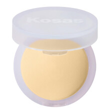 Kosas Cloud Set Face Pressed Brightening Powder - Wygladza i kontroluje polysk Krycie ciemnych cieni pod oczami i nierwnej skry - Lekki - Maslany (