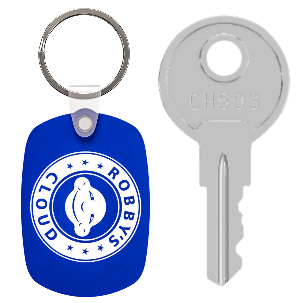 Ch503 Replacement Key For Truck Boxes And Paddle Handle Boxes Marked Ch-503-1 Robbys Cloud Keychain Included - Key Style May Vary (1 Pack) 654403725680