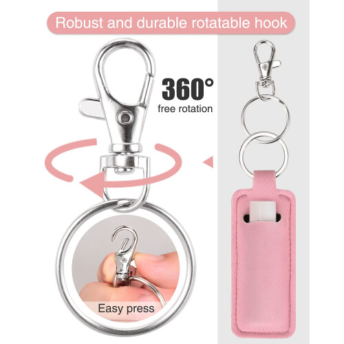 Meiiy Suporte para Batom e Bálsamo Labial com Clip - 7pcs 1