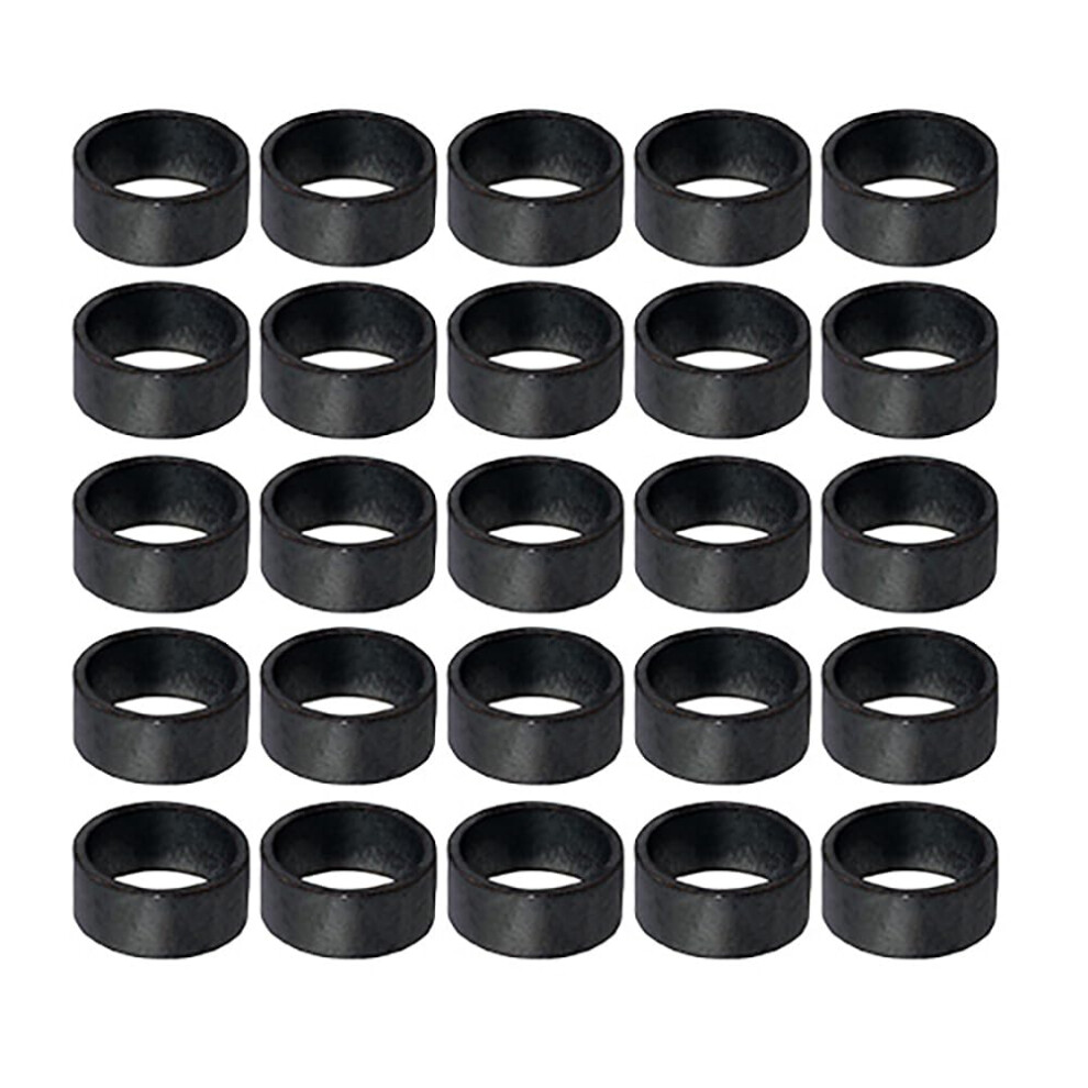 Fornitura Di Anelli Di Crimpatura Per Tubi In Rame Pex Giant FQDS0038-25; 3/8''; Nero; (Confezione Da 25)-image
