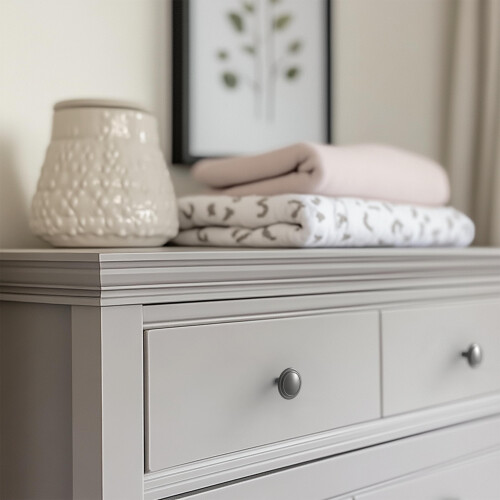 HESTIA HARDWARE 3 Pack | Satin Nickel Round Cabinet Knobs | 1-1/4 Inch Silver Kitchen Cabinet Knobs  Satin Nickel Cabinet Pulls  and Vintage Knobs  Dr 1