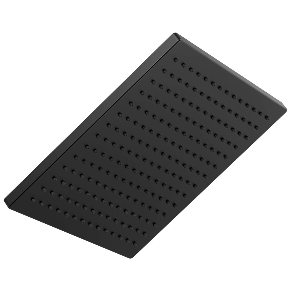 Photos - Bathtub Delta Faucet Single-Spray Raincan Shower Head Black Shower Head Rainfall Shower Head Square Shower Head Metal Shower Head 2.