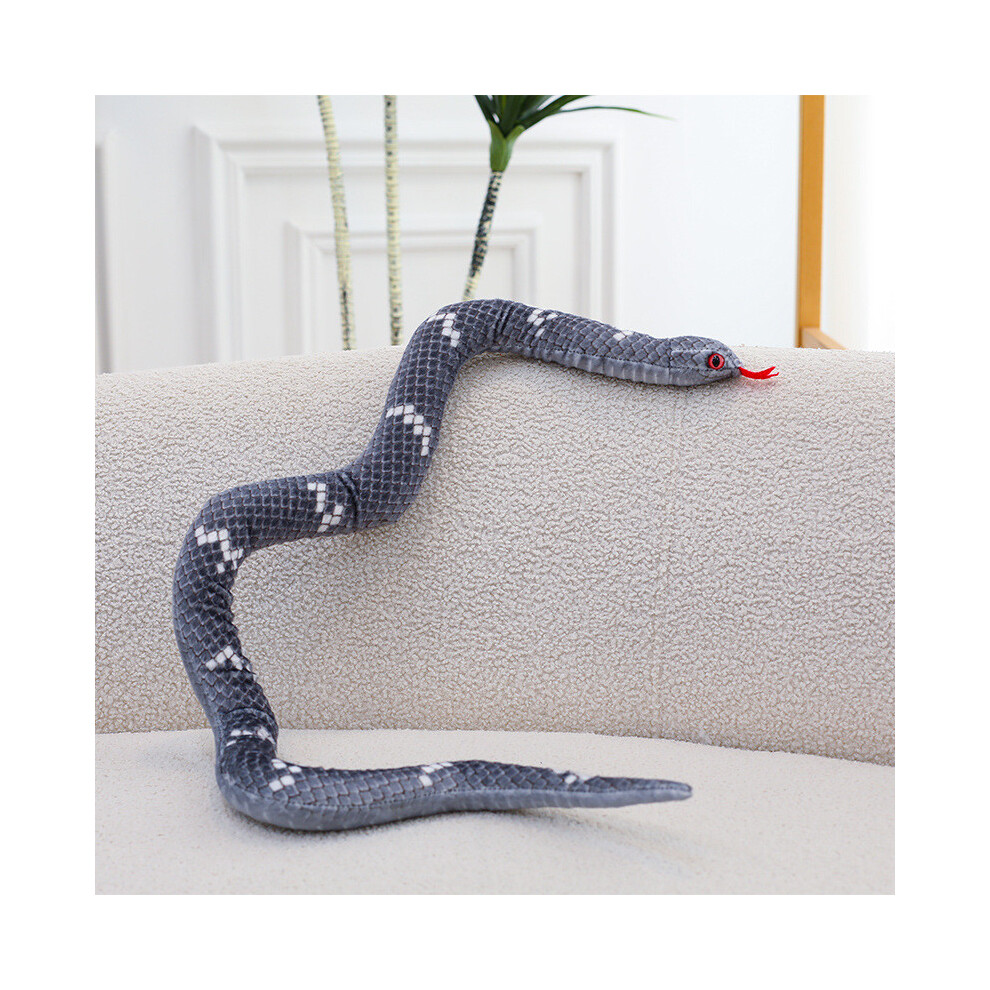 (Style S 100cm) Snakes Plush Colorful Toys Dolls Prank Showdown Holiday Decoration Children-image-OPC-PGTGC6T-NEW
