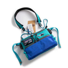 (Blue) Patagonia Bag Zipper Unique Crossbody Travel Shoulder Satchel Messenger Durable