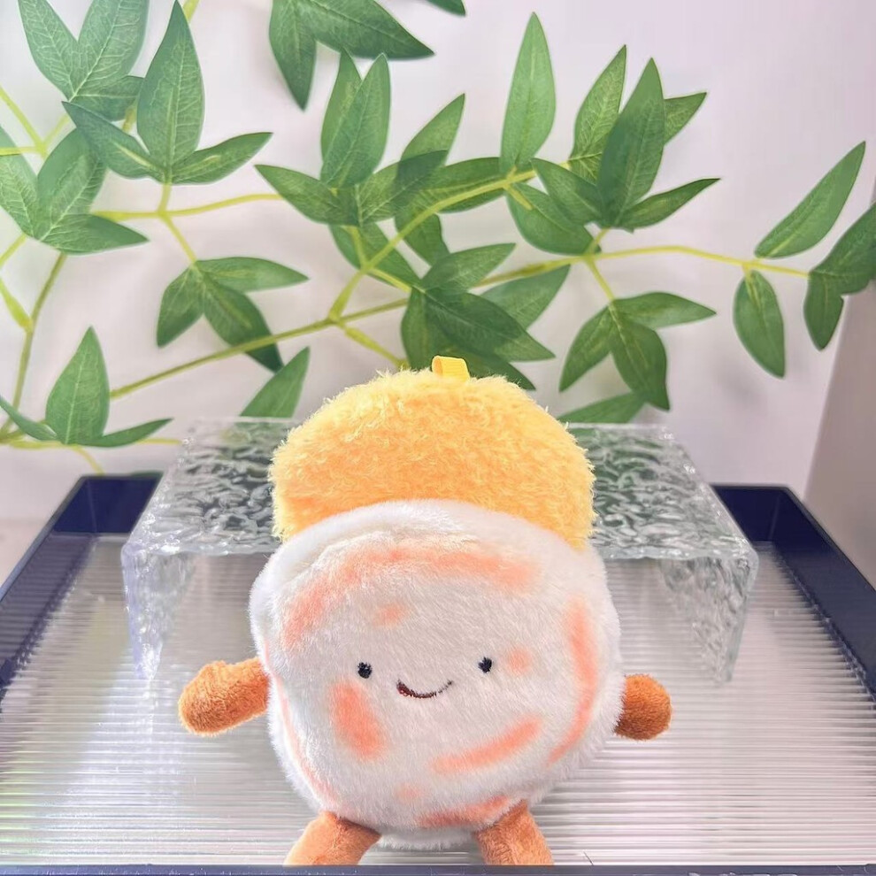 (Yellow Meat ) Xian Meat Adorable Sandwich Plush Bag Charm With Soft Pp Cotton Filling Colors In Vibrant-image-OPC-PGTGDF7-NEW