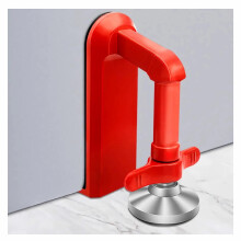 Door Stoppers Security - B?rbar d?rl?s til rejse Anti Tyvery Door Blocker Hotel Room Lejlighed Sikkerhed - Ingen bore garage d?rstangsenheder til