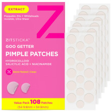 ZitSticka Pimple Patches for Face and Body Hydrocolloid Patches to Cover Zits & Blemishes Acne Patches or Zit Spot Stickers Body Blemish Patch