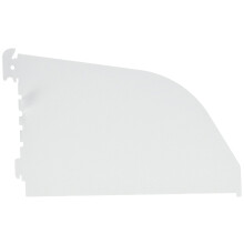 Wandbediening Pegboard-plankverdeler voor 9 inch diepe Pegboard-plankmontage voor gebruik met wandbediening Pegboard en sleufgereedschapsbord - Wit