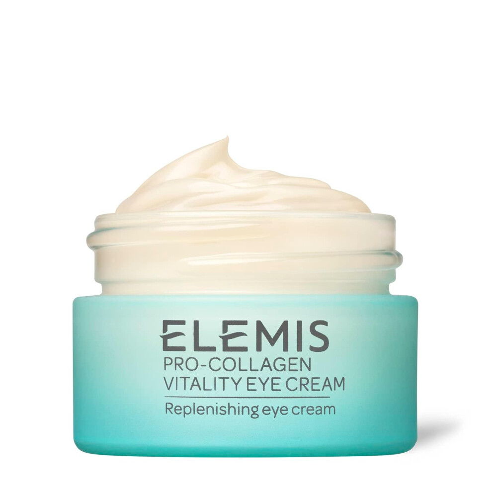 ELEMIS Pro-Collagen Vitality Eye Cream  Daily Lightweight Restorative Cream Firms  Replenishes  and Smooths Skin for a Refreshed Appearance  15ml