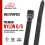 Ties  zip noir de 14 pouces 4