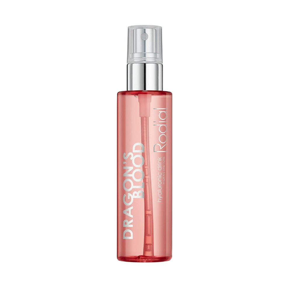 Rodial Dragon's Blood Hyaluronic Drink 3.4 fl.oz - Re-energize and Refresh - Hydrating Makeup Primer  Dewy Setting Spray  Tonic and Serum in One