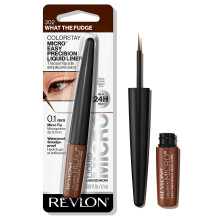REVLON ColorStay Micro Easy Precision Liquid Eyeliner, Vattentät, Smudgeproof, 302 What the Fudge, 0.057 fl oz