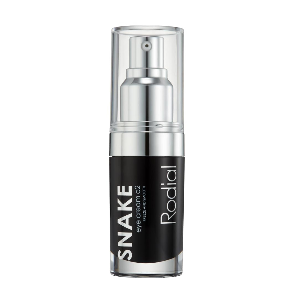 Rodial Snake Eye Cream 02 0.51fl.oz  Firming Eye Cream for Wrinkles and Fine Lines  Lightweight and Velvety Cream Formula  Tripeptide Technology for S