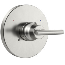 Udskiftning til Delta Trinsic 14-serie Enkeltfunktionsbruseventil Trim Kit Brush?ndtag B?rstet Nikkel Bruser Trim Kit T14059-SS (RP46074 Patron i