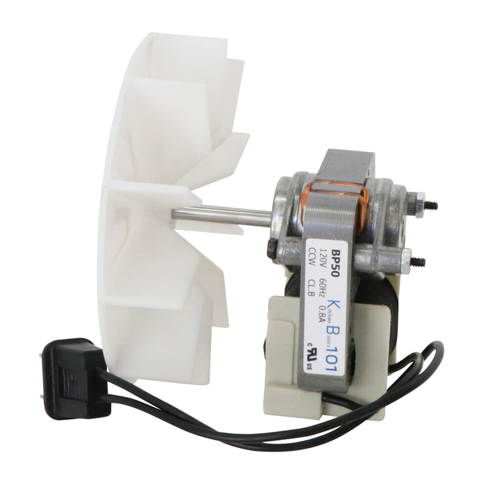 Moteur de ventilation et roue de ventilateur de salle de bain Kitchen Basics 101 BP50 pour Broan Nutone 50 CFM 663N 663LN 696N 99080216 S97012038