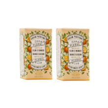 Panier des Sens - Orange Blossom Bar Soap - Fugtgivende duftende s?bebar - Naturlig s?be med olivenolie - 97 % naturlige ingredienser lavet i Fra