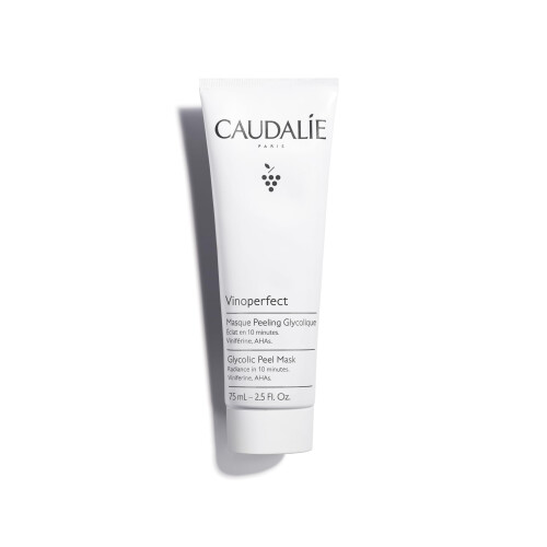 CAUDALIE Μάσκα απολέπισης Caudalie Vinoperfect με γλυκολικό οξύ και AHA για λάμψη σε 10 λεπτά 2,5 fl. oz