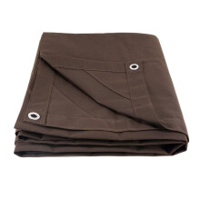 Mytee Products 12' x 16' Tmave hned plten plachta 12oz - Vodeodoln a prodyn - Vysoce odoln plachty - Vcecelov plachta na kempingov stan