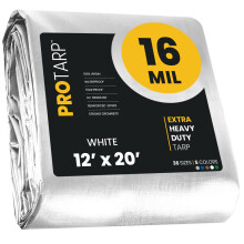 PROTARP Extra Heavy Duty 16 Mil Tarp Cover Vodotesn UV odoln proti roztren a roztren Poly plachta s vyztuenmi okraji pro stren kempingov t