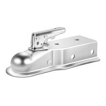 METOWARE Rechte aanhangerkoppeling voor 3"""" Kanaal 2"""" Ball Trailer Tongkoppeling 3 500LBS